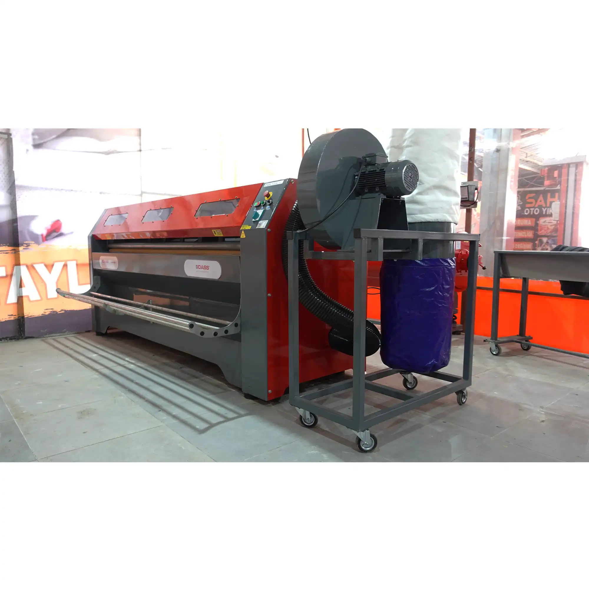 Halı Toz Alma ve Çırpma Makinesi Dass Duster Serisi 4